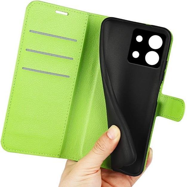 Produktbild MU Classic Litchi Leder Bookcover Series (Xiaomi Redmi Note 13 Pro 5G)