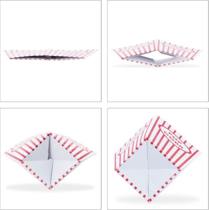 Actual product image Relaxdays 72x popcorn bags (72 x)