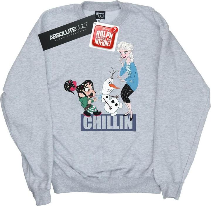 Immagine prodotto Disney Wreck It Ralph Elsa And Vanellope Felpa Uomo (M)