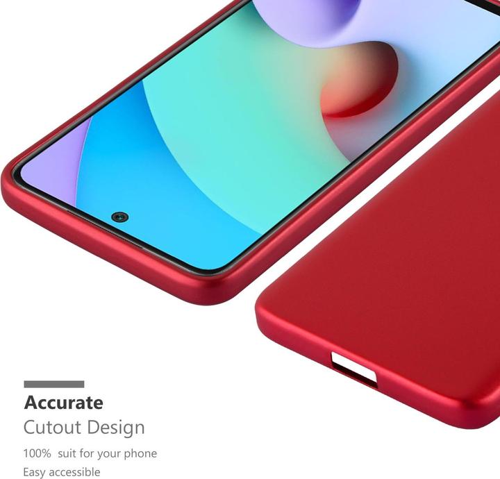 Image du produit Cadorabo TPU Matt Metallic Cover (Xiaomi Redmi 10, Xiaomi Redmi Note 11)