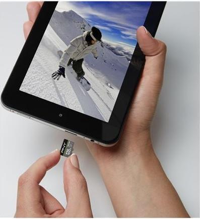 Image du produit PNY Pro Elite (128 Go, microSDXC, U3, UHS-I)