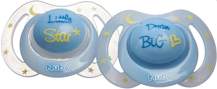 Actual product image Nuby Leuchtnuggi Little Moments 6-36 Monate ovale Form (2 x, from 6 m.)