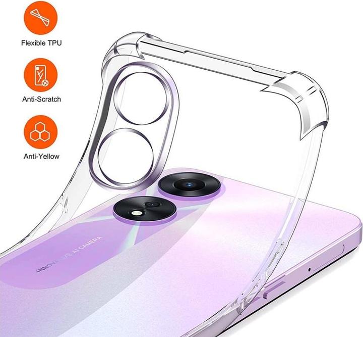 Image du produit Screenguard Crystal Soft Airbag Bumper (Oppo A78 5G)