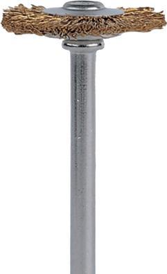 Actual product image Dremel Brass brush 535 Steel wire v