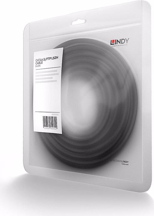 Produktbild Lindy Netzwerkkabel (LSOH, PiMF, S/FTP, CAT6a, 3 m)