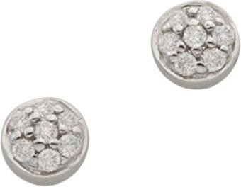 Muau Ohrstecker (Weissgold)