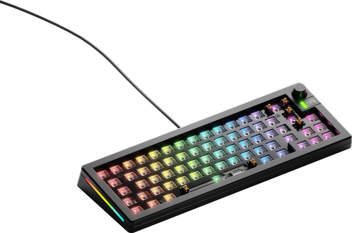 Immagine prodotto Glorious Tastiera da gioco personalizzata GMMK 3 65 % - barebone, layout ISO, nero (Cablato)