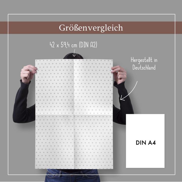 Produktbild Dabelino Geschenkpapier-Set für Sterne (pastell- (Geschenkpapier, 4 x)