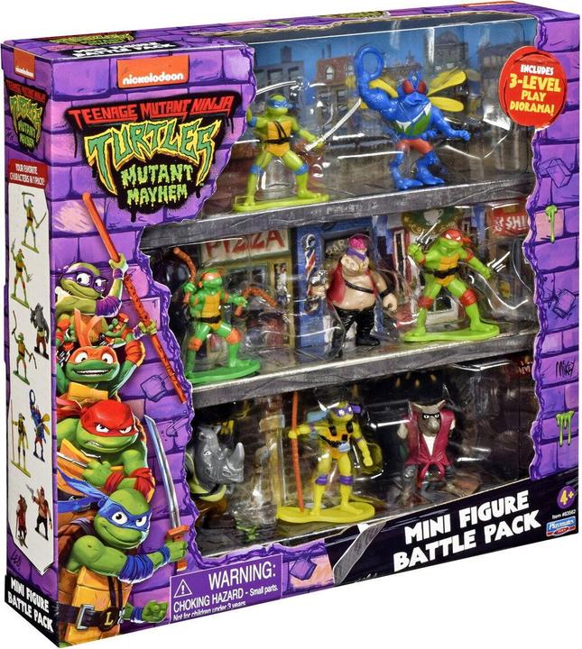 Actual product image Rubies Mutant Mayhem Mini Figure Battle Pack