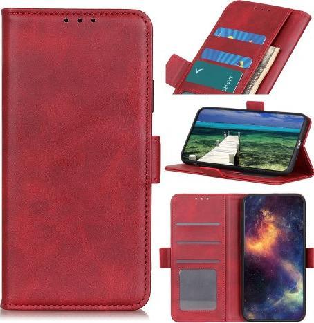 Produktbild Cover-Discount iPhone 13 Pro Max - Vintage Flip Case Hülle rot (Apple iPhone 13 Pro Max)