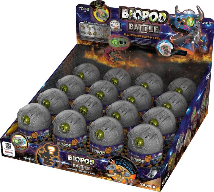 Actual product image Silverlit Biopod Battle Single Dinosaur
