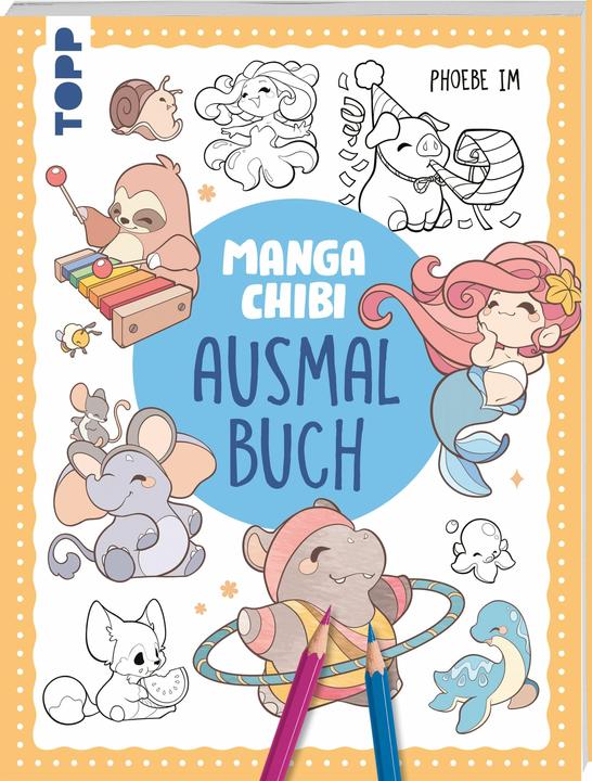 Immagine prodotto Libro da colorare Manga Chibi