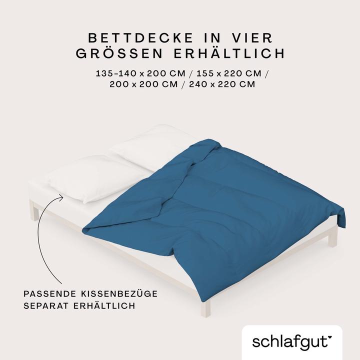 Immagine prodotto schlafgut Woven Satin (Copripiumino, 200 x 200 cm)
