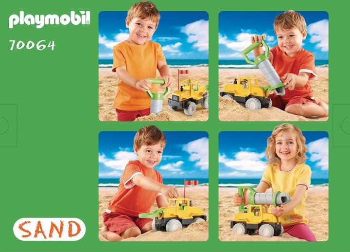 Produktbild Playmobil Bohrfahrzeug (70064, Playmobil Sand)