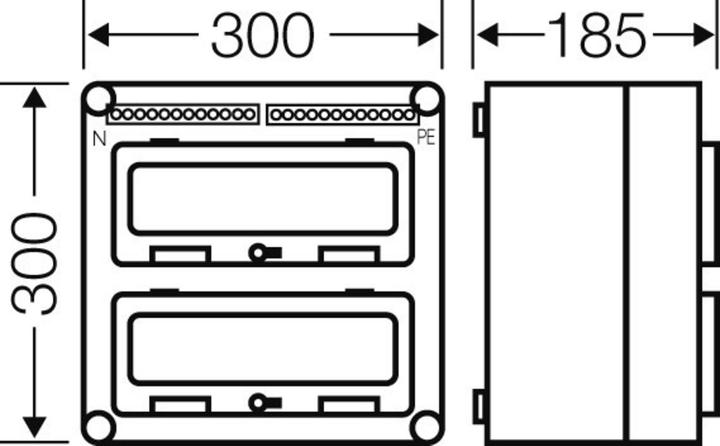 Image du produit Hensel MI1222 - Accessoires pour rack - RAL 7.032