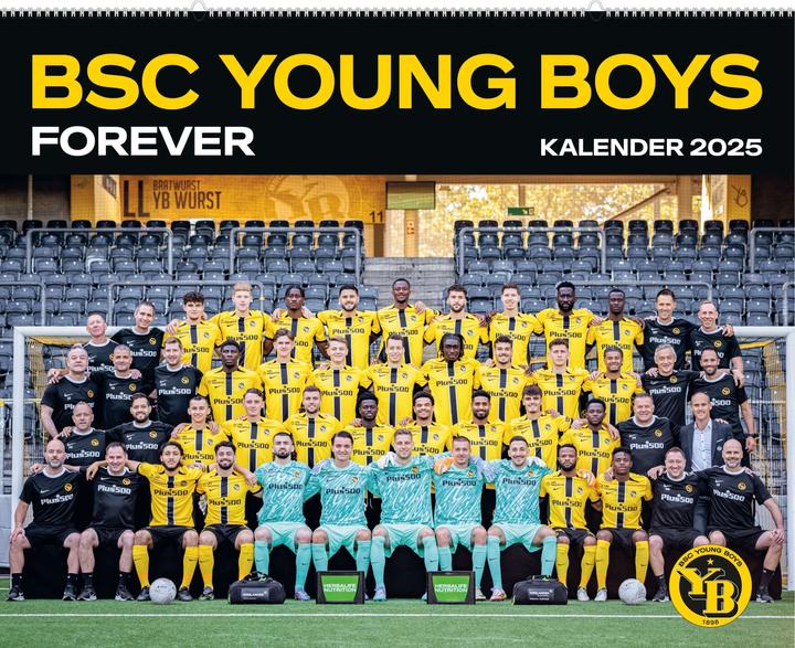 Actual product image YB Forever 2025 calendar (German)