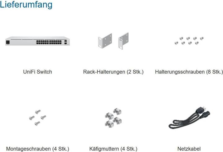 Produktbild Ubiquiti UniFi Switch Pro-24 PoE (24 Ports)