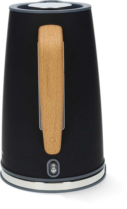 Actual product image Nedis Kettle | 1.7 l | Soft-Touch | Black | Rotates 360 degrees | Concealed heating element | S (1.70 l)
