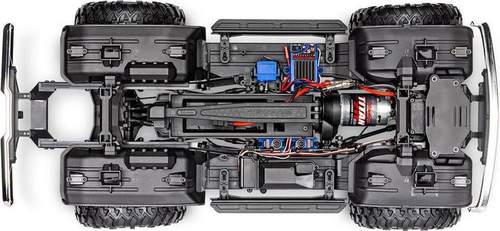Actual product image Traxxas TRX-4 79 Ford F150 High-Trail 1/10 Crawler RTR blue Brushed, without battery and charger (RTR Ready-to-Run)