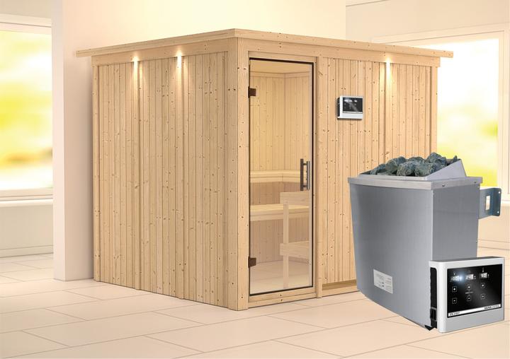 Produktbild Karibu Gobin mit Dachkranz (9 KW externe Steuerung)