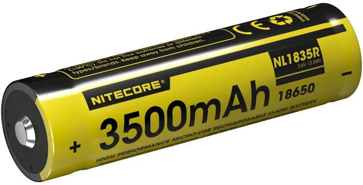 Nitecore 18650 Batterie USB 3500mAh NL1835r