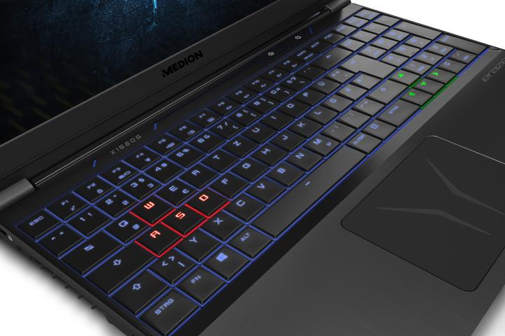 Actual product image Medion Erazer – X15809 (15.60", Intel Core i7-9750H, 16 GB, 512 GB)