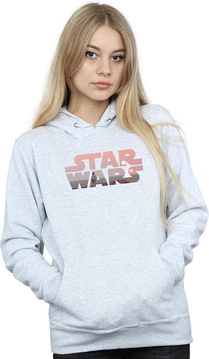 Actual product image Star Wars Womens/Ladies Tatooine Logo Hoodie (S)
