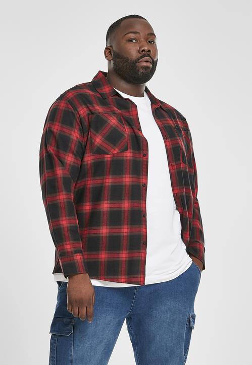 Actual product image Urban Classics Checked Flanell Shirt 6 (M)