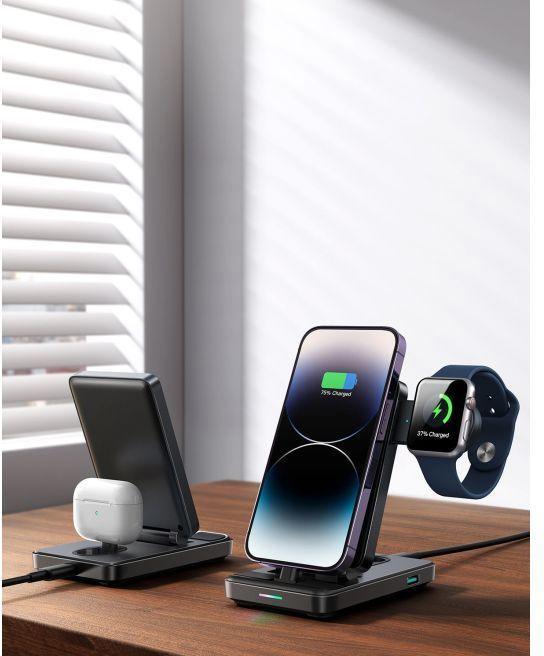 Produktbild Joyroom JR-WQS02 4-in-1 Foldable Charging Station (Lightning Version) (15 W)