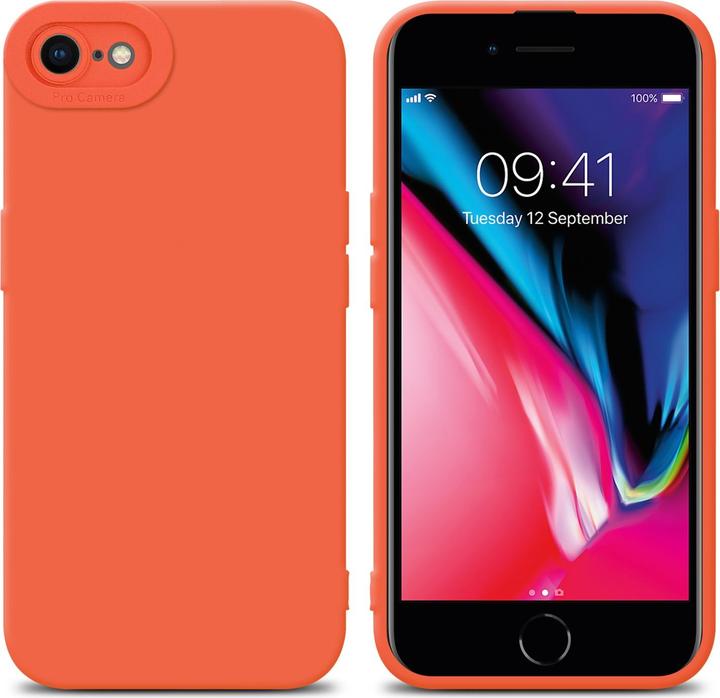 Actual product image Cadorabo Case for Apple iPhone 7 / 7S / 8 / SE 2020 in TPU Fluid LM162 Style (Apple iPhone 7, Apple iPhone SE (2nd Gen))