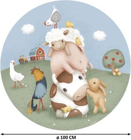 Produktbild Little Dutch Kreistapete Little Farm