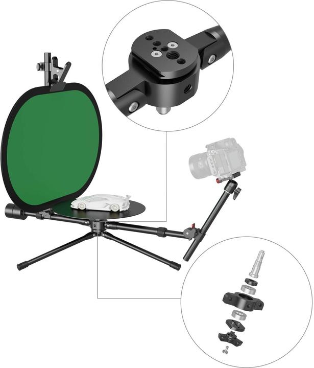 Produktbild SmallRig 4807 Professional 12" 360Â° Photography Turntable (Metall)
