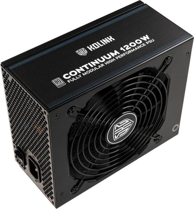 Image du produit Kolink Bloc d'alimentation modulaire Continuum 80 PLUS Platinum - 1200 Watt (1200 W)