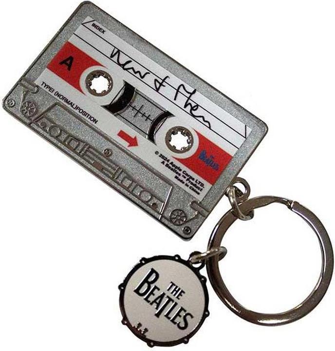 The Beatles Now & Then Schlüsselanhänger Kassette