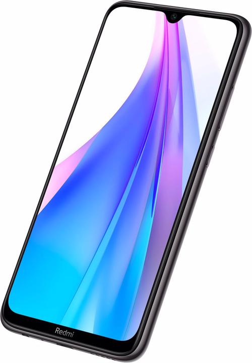 Actual product image Xiaomi Redmi Note 8 (128 GB, Black, 6.30", Hybrid Dual SIM, 12 Mpx, 4G)
