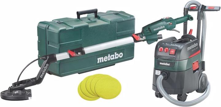 Image du produit Metabo Ponceuse à col long LSV 5-225 Comfort + aspirateur universel ASR 35 L ACP Set ()  coffret plastique (Ponceuse à long manche, 270 W)