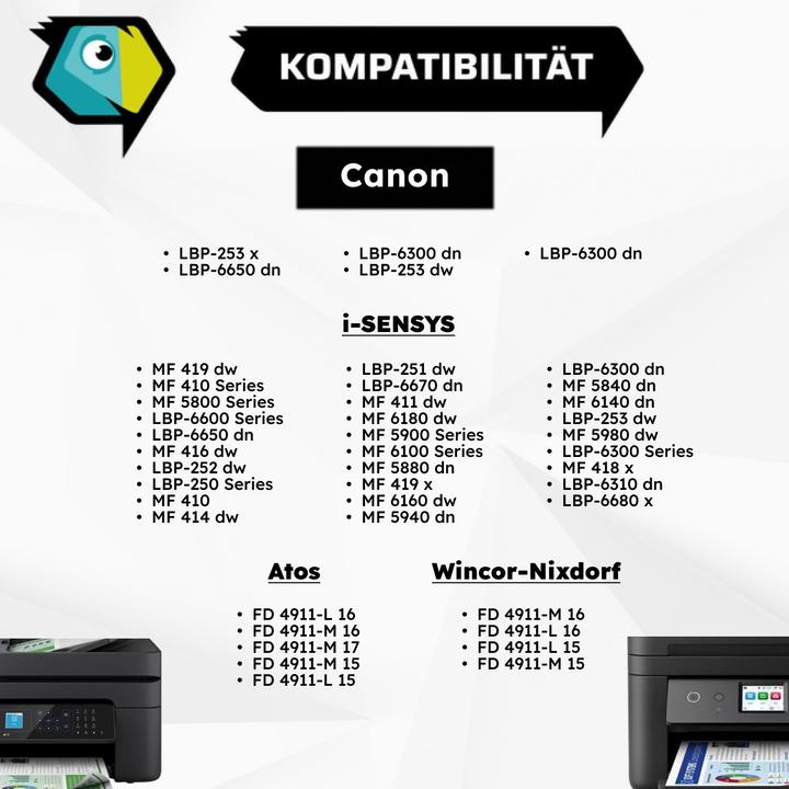 Image du produit Inkadoo Toner compatible avec Canon 3479B002 / 719 XL toner, noir noir (CF)