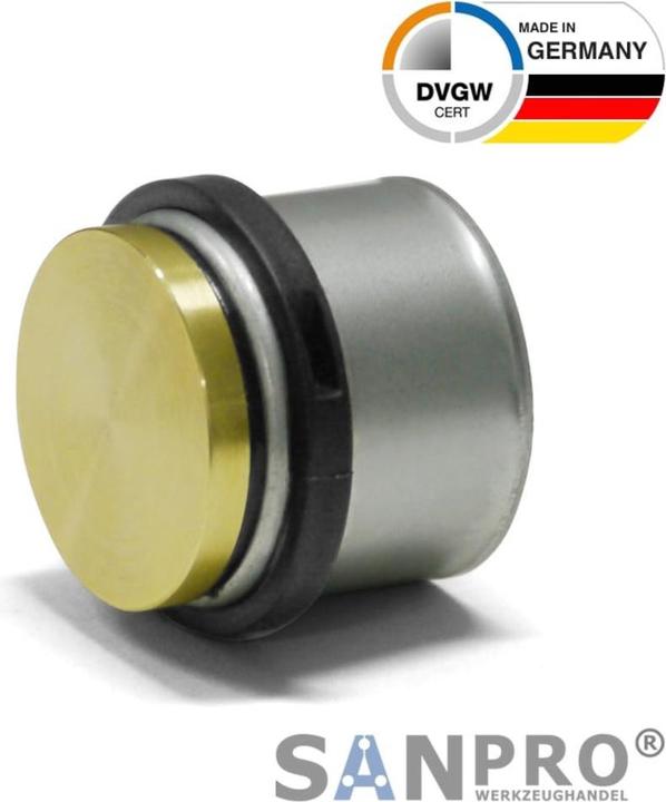 Image du produit Sanpro THPRESS Pressfitting Bouchon - Embout - Cap avec contour TH 32x3 (Bouchon de fermeture)