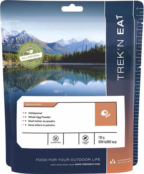 Actual product image Trek'n Eat Whole egg powder 10 eggs (135 g, 1 pcs., 152 g)