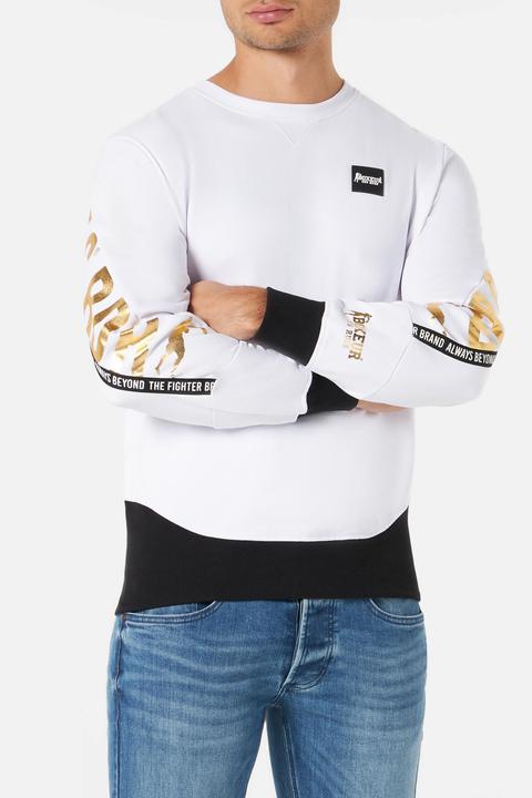 Boxeur des Rues Sweatshirt With Letter Print