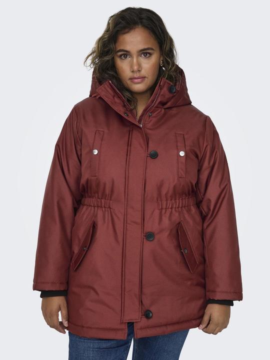 Actual product image Only Hooded Curve Jacket Long Parka (54)