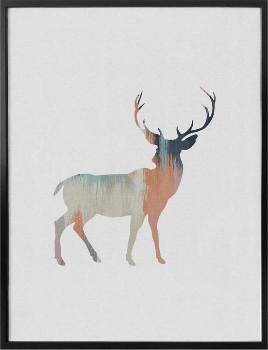 Produktbild Trenddeko Orara Studio - Pastel Deer (24 x 30 cm)