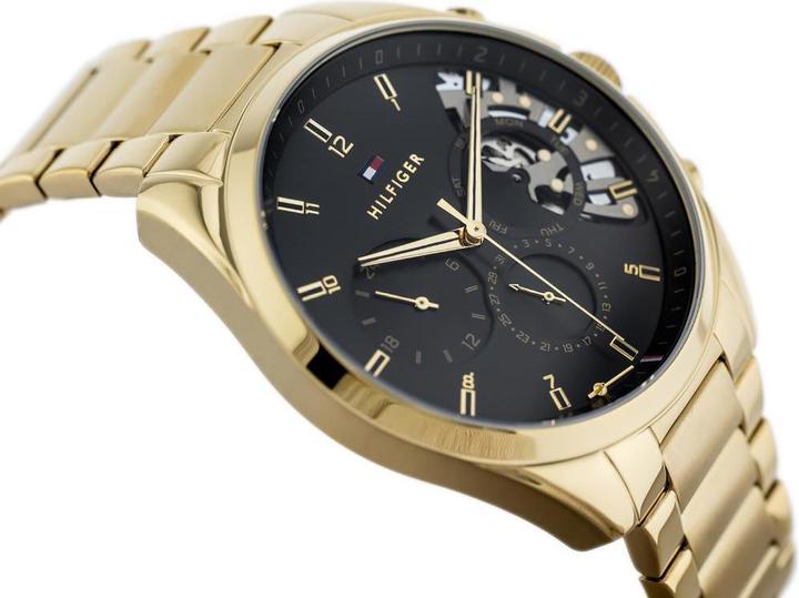 Produktbild Tommy Hilfiger Hilfiger TH1710447 Horloge Heren Baker Staal Goud (45 mm)
