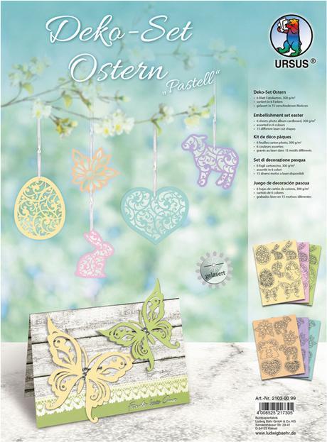 Produktbild Ursus Deko-Set Ostern Pastell (1 x)