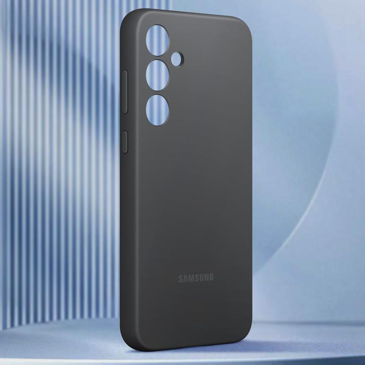 Actual product image Samsung Silicone Case A55 Black (Samsung Galaxy A55)