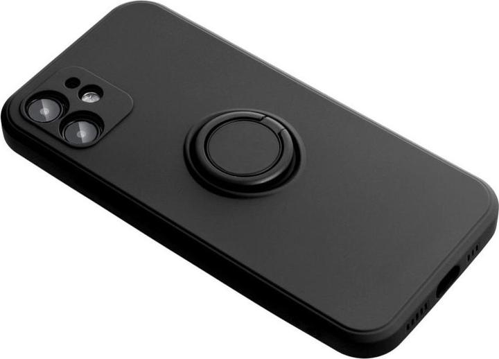 Actual product image OEM Back panel cover SILICONE RING case for SAMSUNG A56 5G black (Cover)