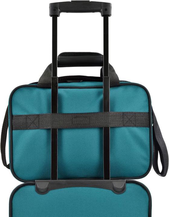 Immagine prodotto U.S. Traveler Set di bagagli a mano espandibili in tessuto robusto Rio (Bagaglio a mano (fino a 50 litri))