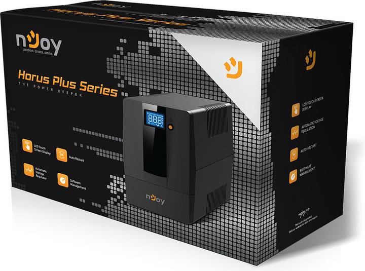 Productafbeelding Njoy Horus Plus 1500 (1.50 VA, 900 W, Lijninteractief UPS)