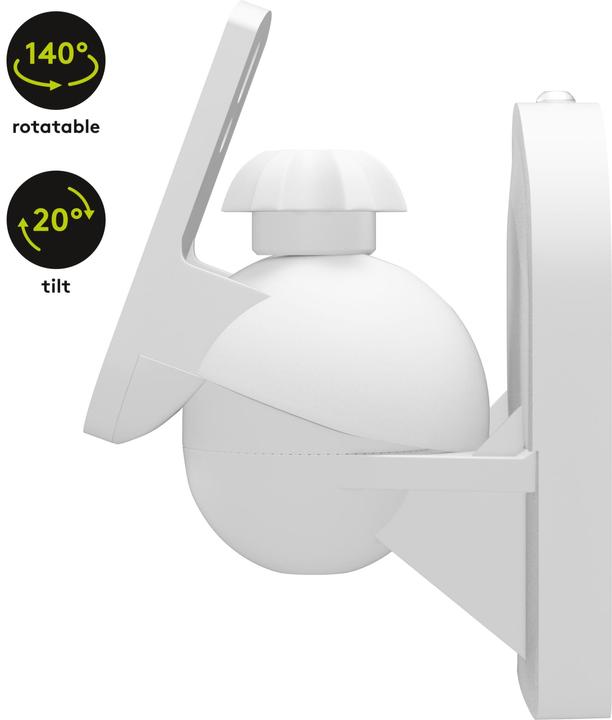 Produktbild Goobay Universal (1 Paar, Wandmontage, Schwenkbar, Neigbar)