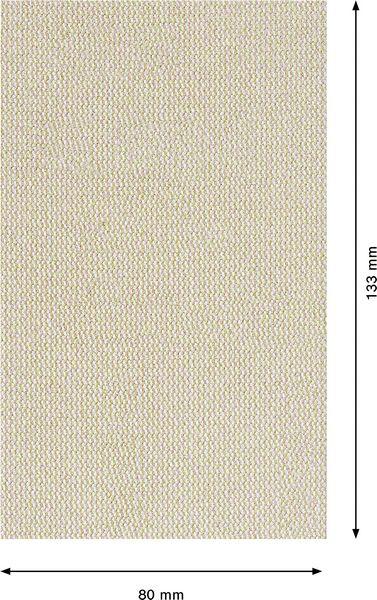 Image du produit Bosch Professional Zubehör EXPERT M480 Filet abrasif, 80 x 133 mm, G 240, 50 pièces (240)